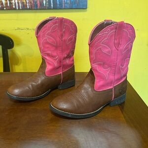 Roper Boots From Boot Barn: Pink Light Up Girls Size 1
